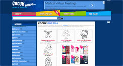 Desktop Screenshot of cocuk-boyama.com